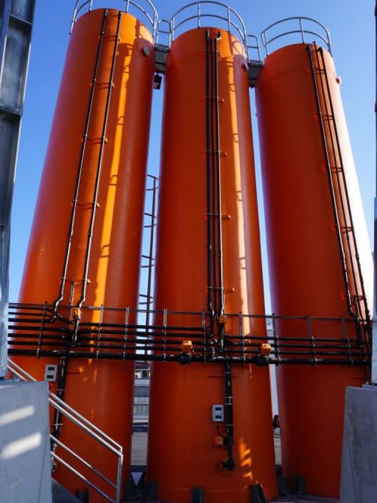 Image of Brine Tanks and Salt Disolver