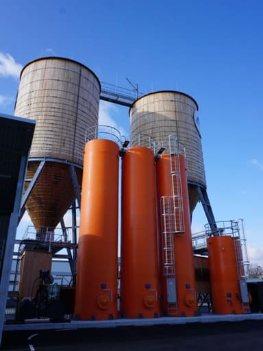 Image of Brine Tanks and Salt Disolver