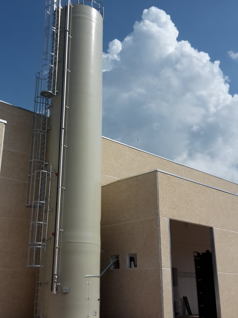 Image of Clean Starch Silos